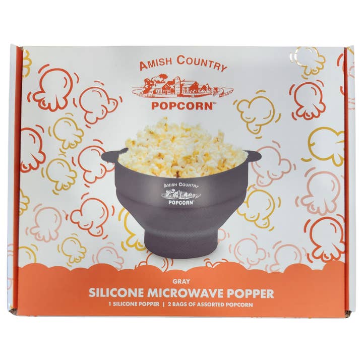 Amish Country Popcorn - Wholesale Cookware Set - Silicone Microwave Popper23
