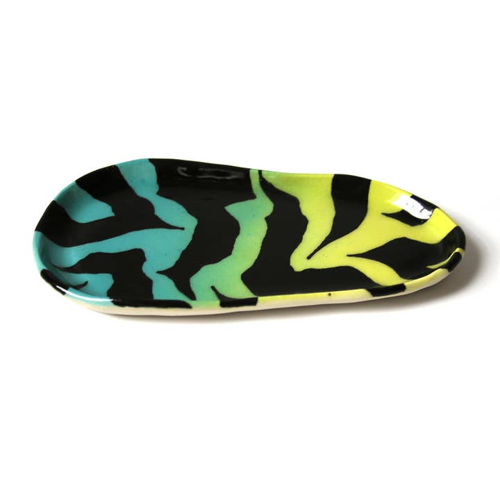 Plateaux Zingy Zebra pour la vente par Pink Door Store