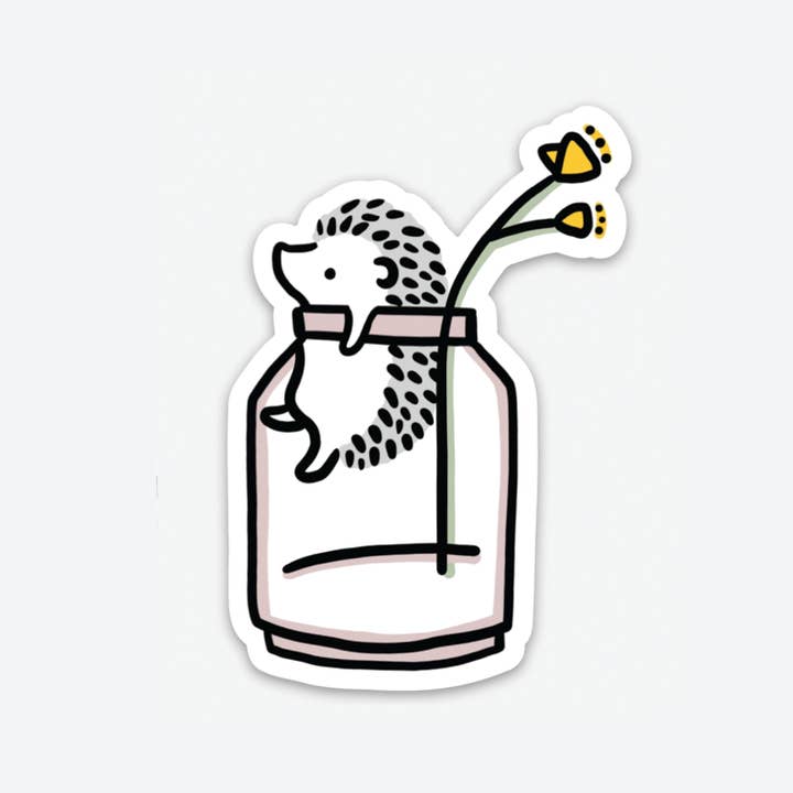 Tales of Eleanor - Wholesale Sticker - White Mason Jar Sticker