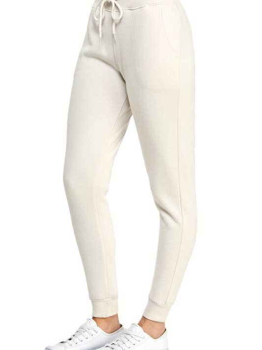 Fleece Basic Jogger With Pocket for wholesale by Vanilla Monkey