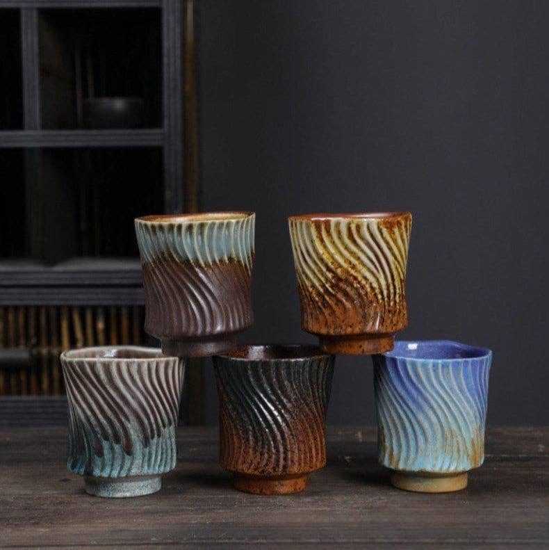 Gohobi （We cover U.S. import duties） - Wholesale Coffee/Tea Cup - Gohobi Ceramic Japanese Style Colourful Tea Cup6