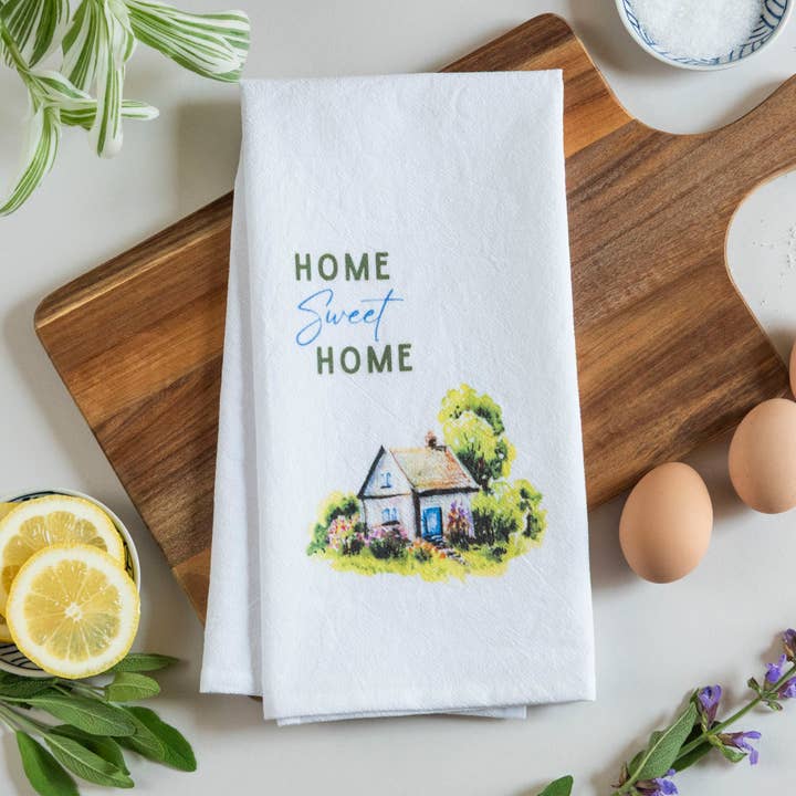 Cadeau Maison Torchon Doux Foyer Décoration de Cottage pour la vente par Alla Dickson Art
