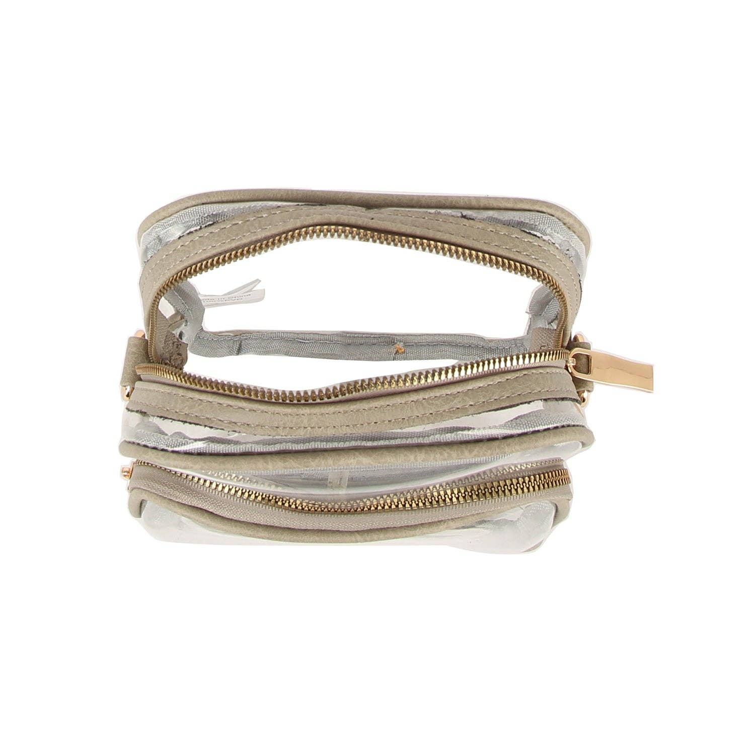 Handbag Express - Wholesale Crossbody Bag - Women's - Guitar Strap Clear Crossbody Bag4