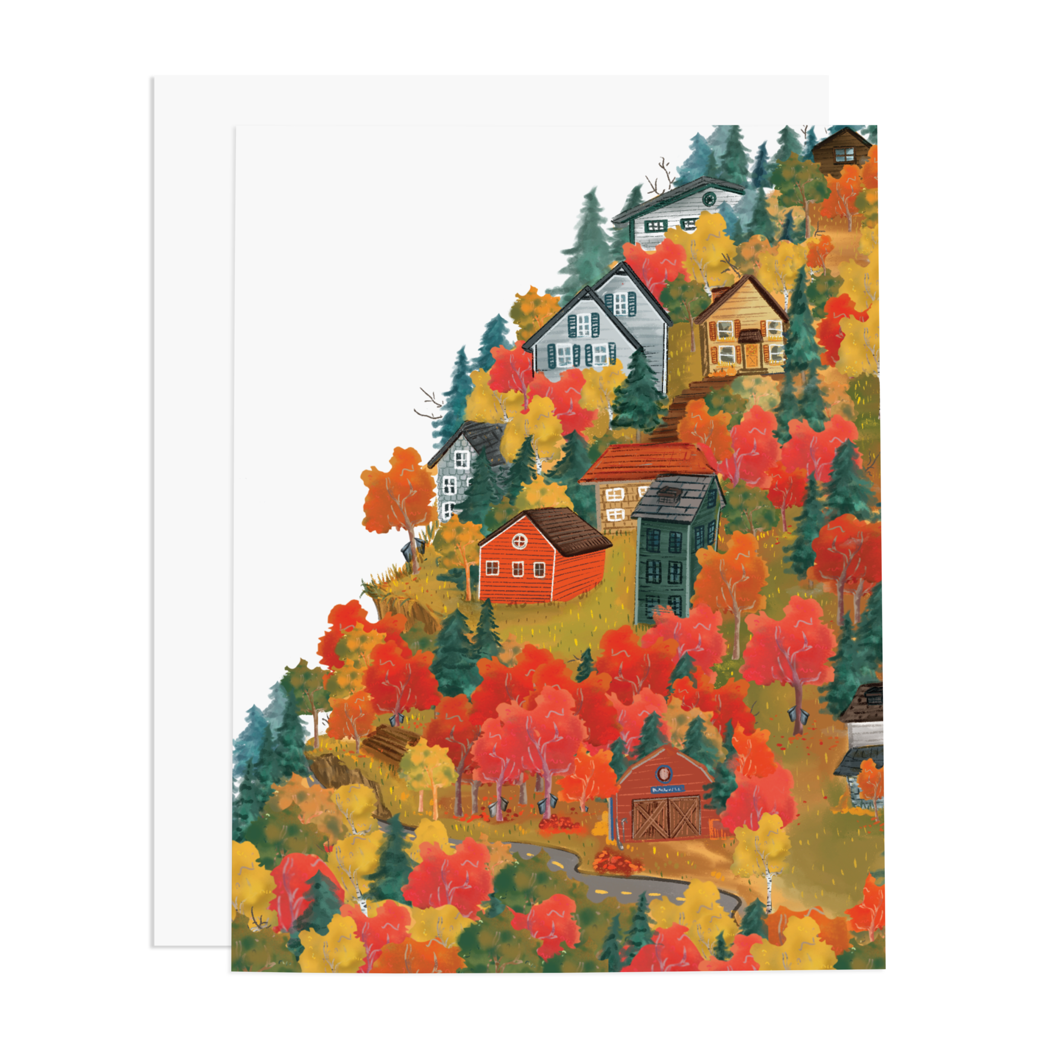 Ramus & Co. - Wholesale Stationery/Notecard Set - Fall Assorted Set of 84