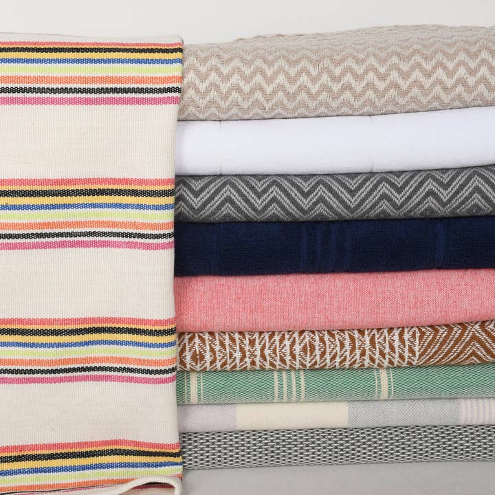 Personalized Gift, Organic Cotton Tea Towels for wholesale by Organic Turkish Towels