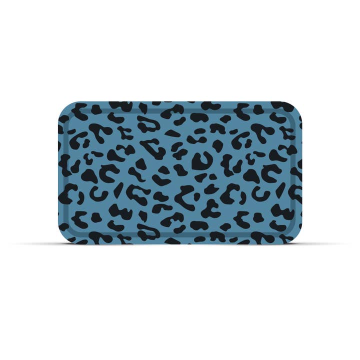 COCO&CO - Wholesale Serving Tray - Blueberry Leopard Plateau