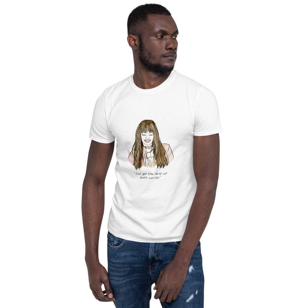 El loco del Pelo Rizo - Venta al por mayor Camiseta serigrafiada - Mujer - Camiseta  Hannah Montana4