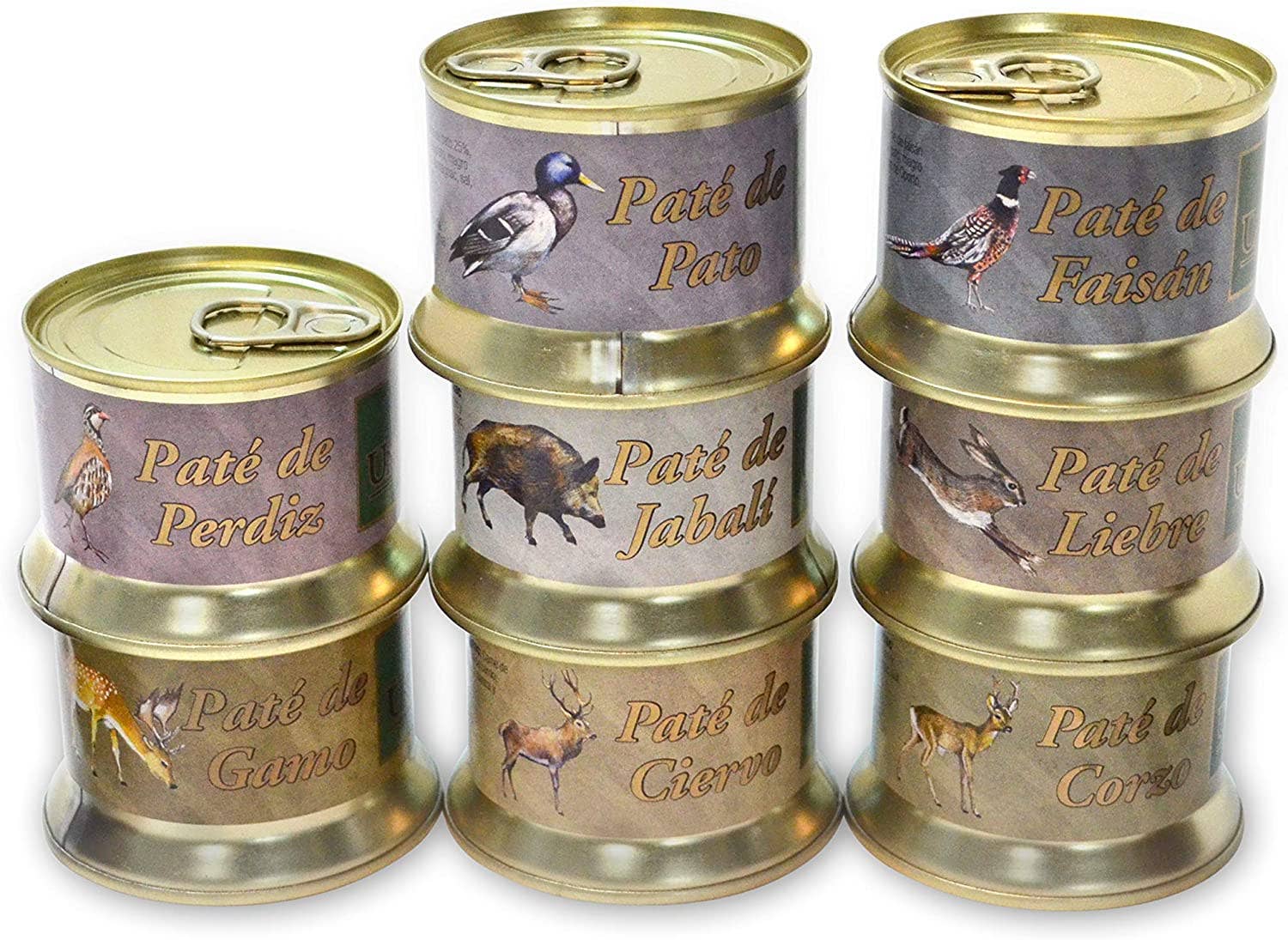 Botularium SLU - Wholesale Tinned Fish - Truffled gamo pate with Armagnac Universal Mountains (135g)1