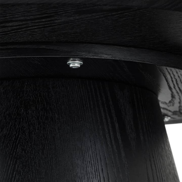 Furnhouse - Wholesale Coffee Table - Round Coffee Table Tango ø80x40 - Black Oak9