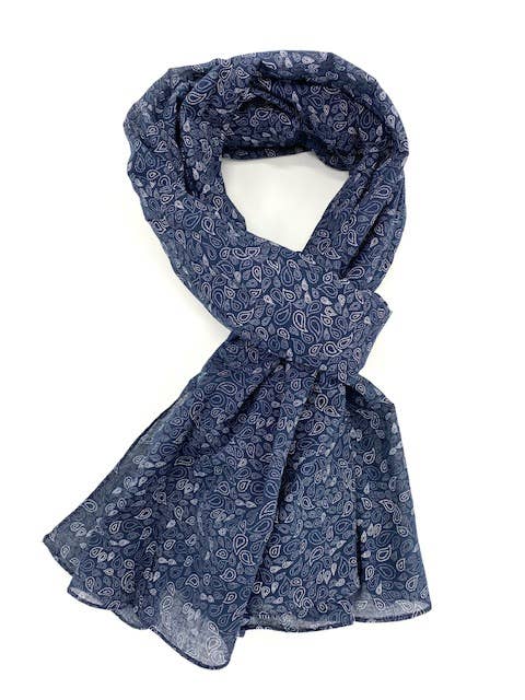 Maison Unik Accessoires - Wholesale Scarf - Men's - Cotton Scarf for Men - Timeless Elegance1