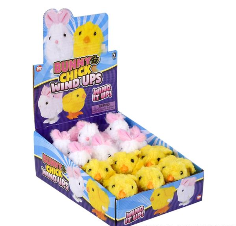 La Luna Bella - Toys - Wholesale Wind-Up Toy - Kids - 3" BUNNY AND CHICK WIND UPS LLB kids toys2