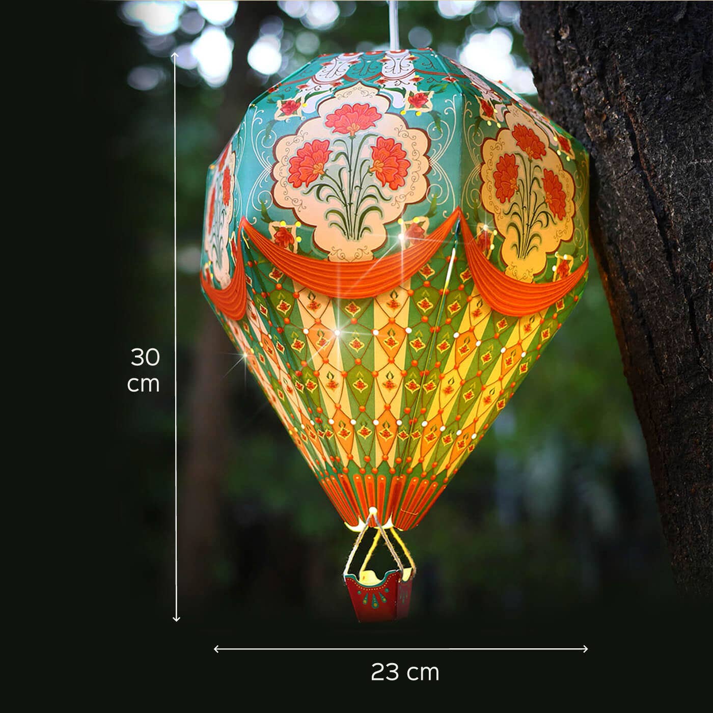 Zwende - Wholesale Paper lantern/lamp - Big Hot Air Balloon DIY Paper Lamp Shade4