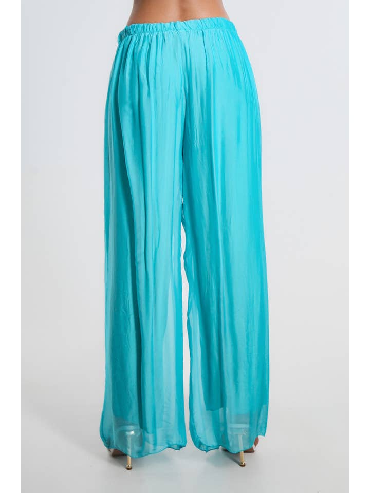 TINA Stephens Italy/Tees By Tina - Wholesale Pants - Women's - Roxy Silk Straight Leg Pant (PL212)36