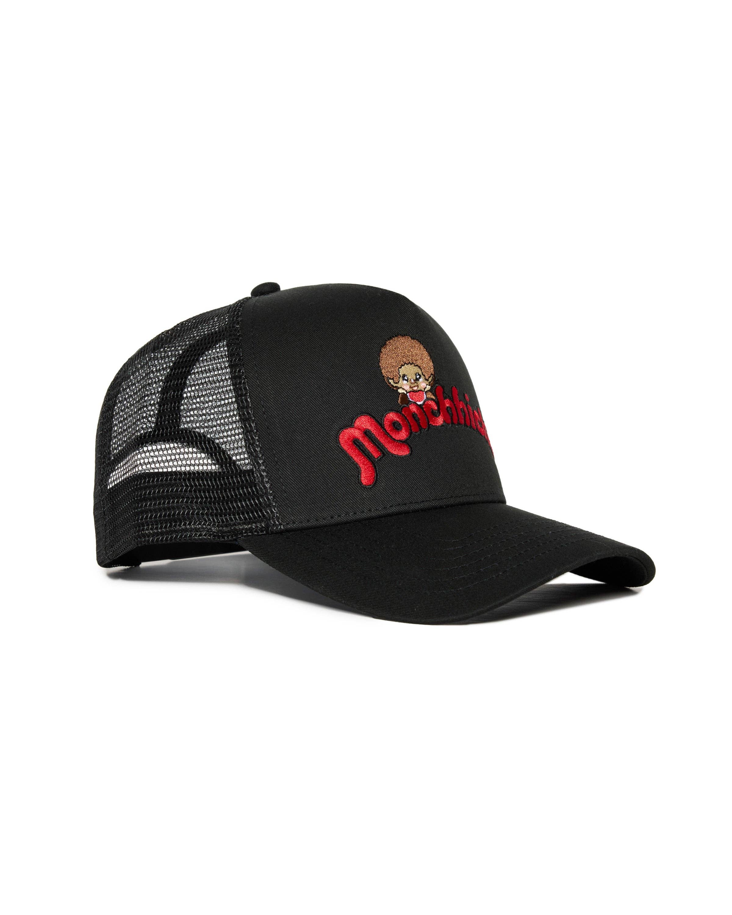 SAMII RYAN - Vente Casquette de camionneur – femme - Casquette Trucker Logo Monchhichi™, Charbon6