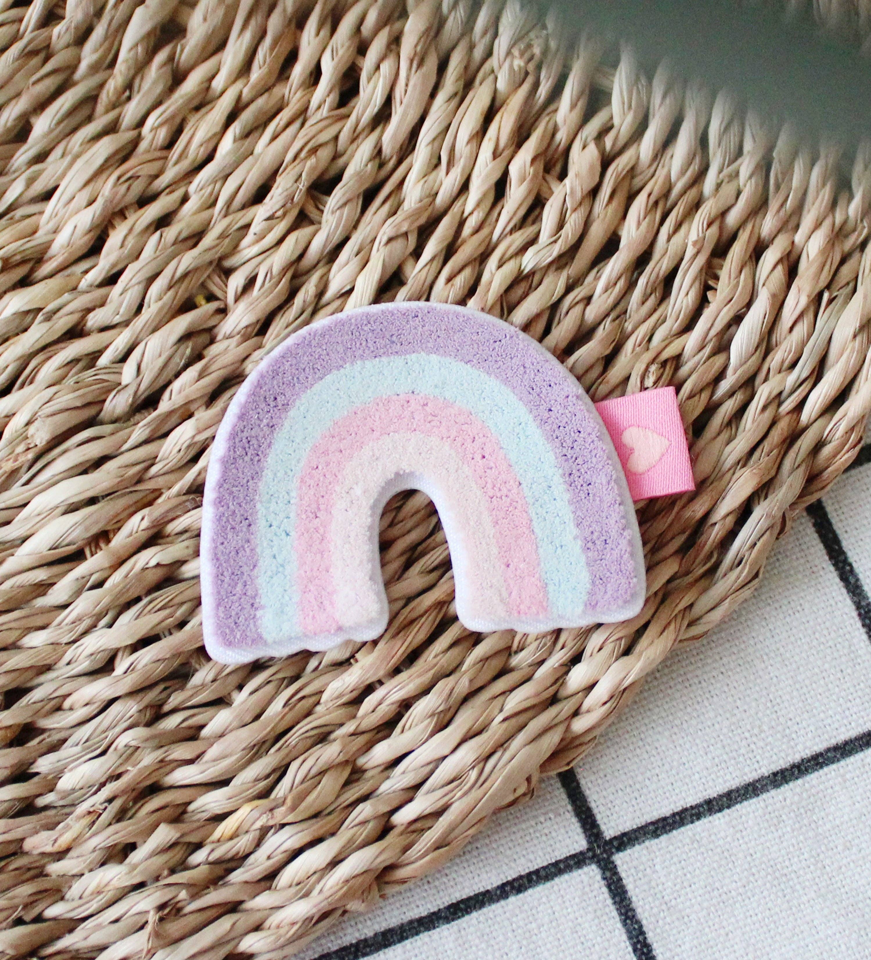 Paul und Clara - Wholesale Patch - Fluff Patch - Rainbow *iron-on*2