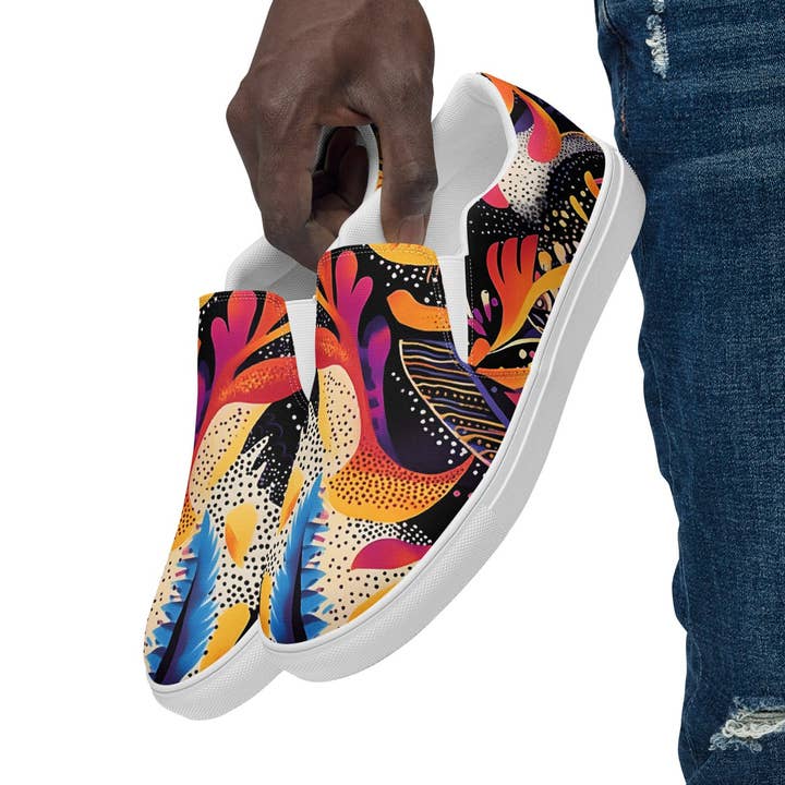 Neon Jungle herrtofflor för wholesale av Sola Shoe