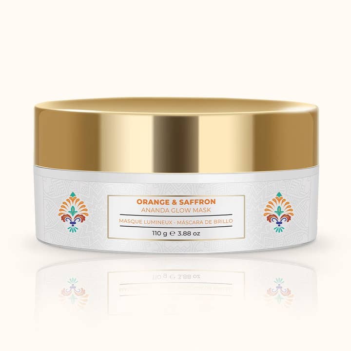 Orange & Saffron Ananda Glow Mask for wholesale by Nourish Mantra