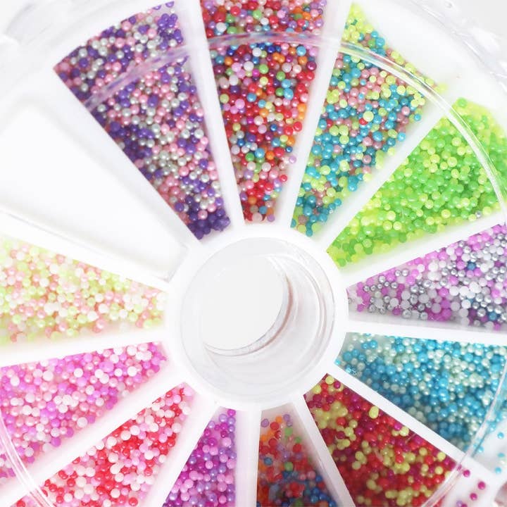 PINEAPPLE Beauty - Wholesale Nail Art/Decal - OFFA ONA1002x Nail Decoration Beads - 12pc