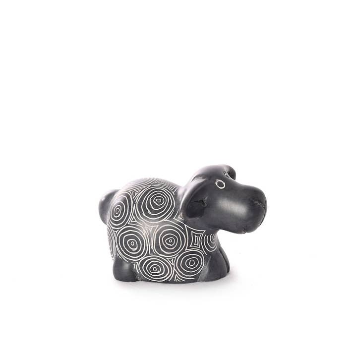 Swahili | AFRICAN MODERN - Vente Sculpture - Petit mouton Swirly Soapstone1