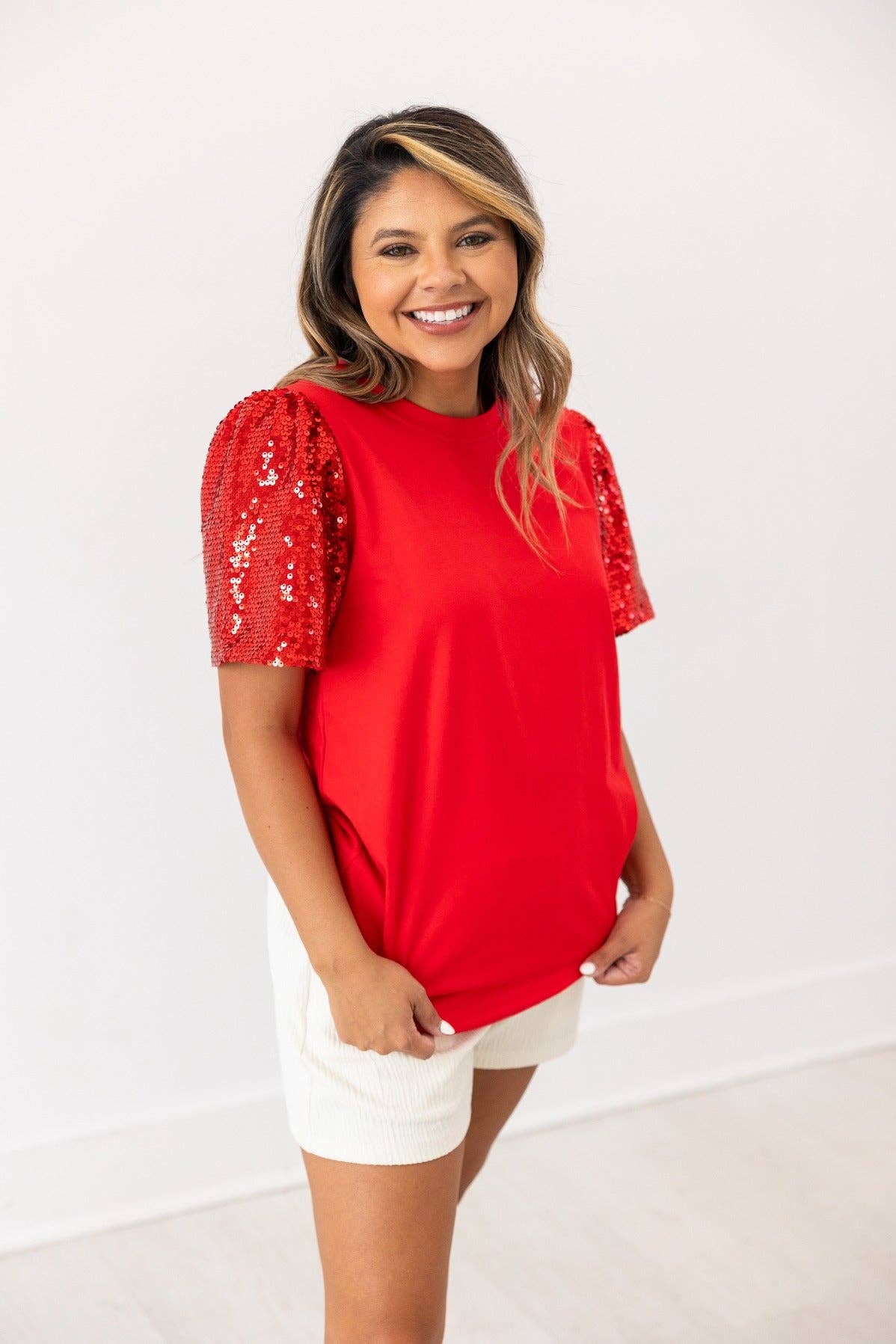 The Princess Top, Red for wholesale on Faire1