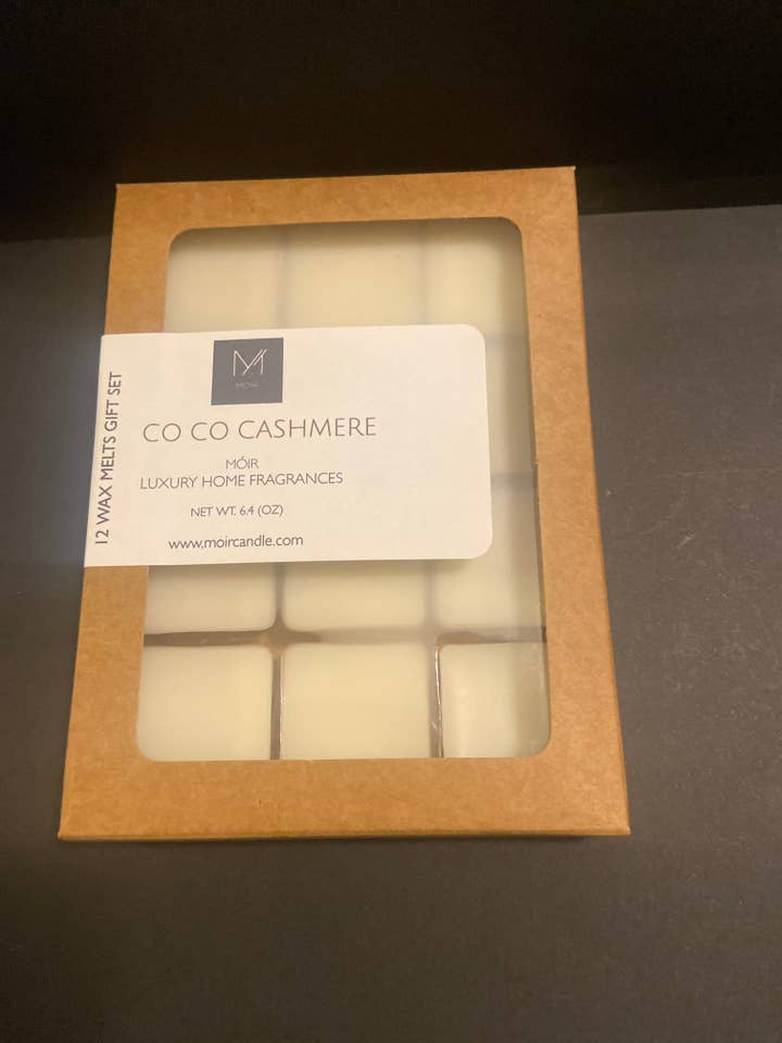 12 Pack CoCo Cashmere Wax Melt Gift Pack for wholesale by Moir Candle & Company