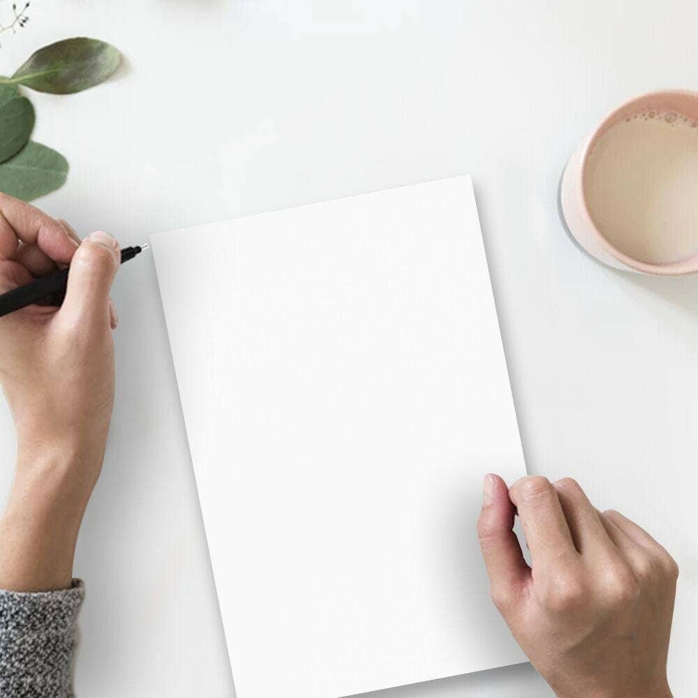 JAM PAPER - Wholesale Cardstock - JAM 130lb Cardstock, 8.5x11, White Wove, 125/Pk1