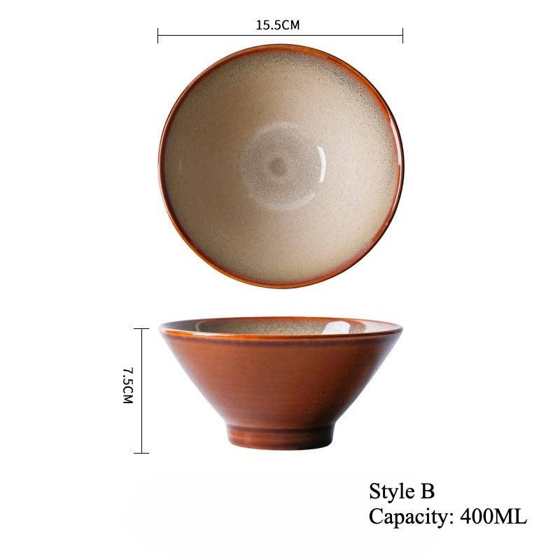 Gohobi （We cover U.S. import duties） – wholesale Skål – Gohobi Japansk Vintage Nudelskål1