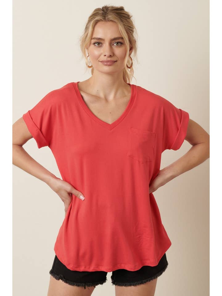 mittoshop - Wholesale Knit Top - Women's - T9153 - DTY V-NECK 1POCKET DETAIL DOLMAN KNIT TOP2