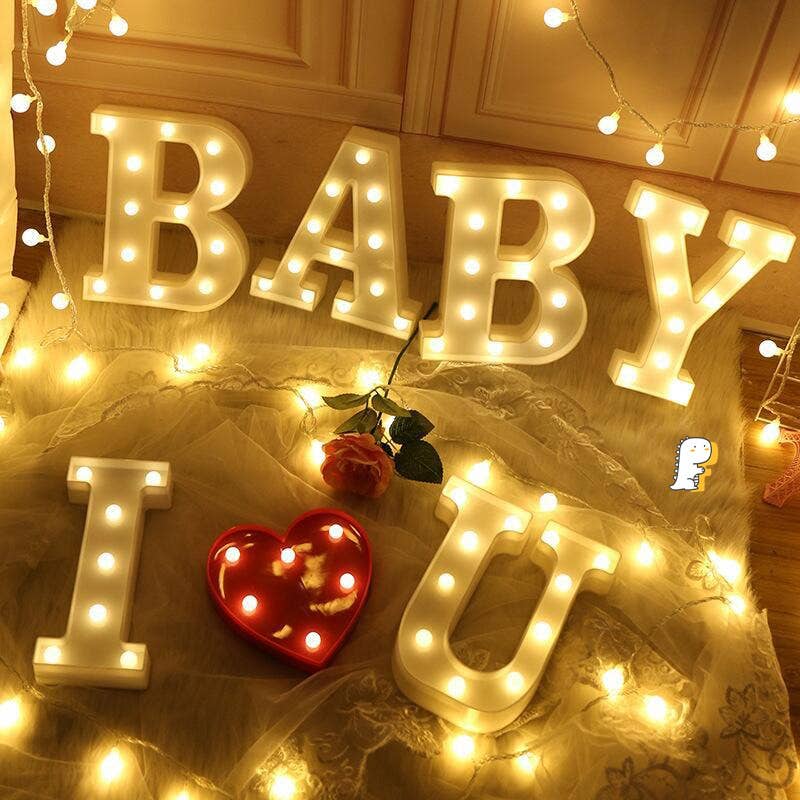 Glow Neon - Wholesale Neon Sign - Letter LED Lights, Wedding Happy Birthday Party Decor1