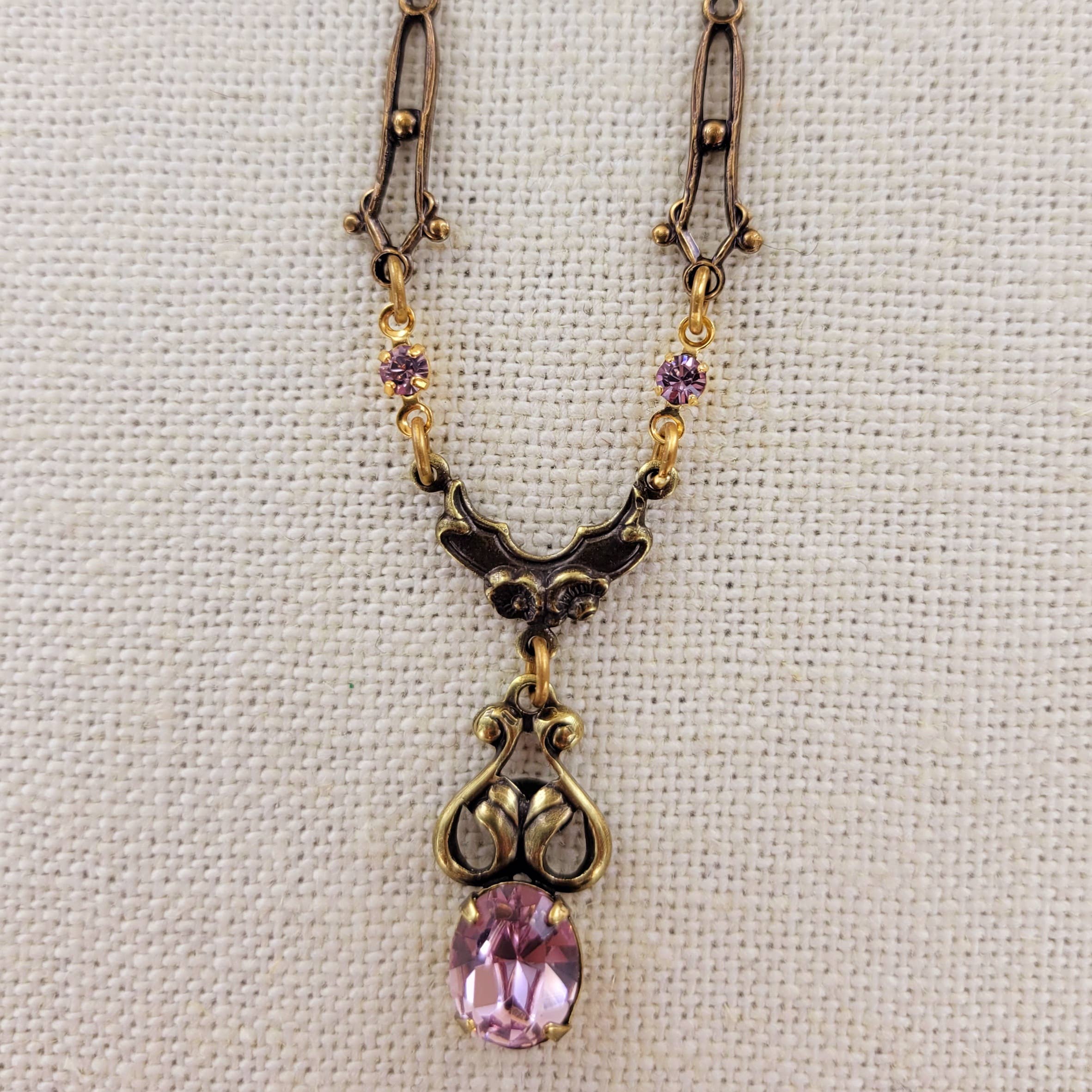 Sadie Green's Jewelry - Wholesale Pendant/Charm Necklace - Victorian Reproduction Necklace N48812