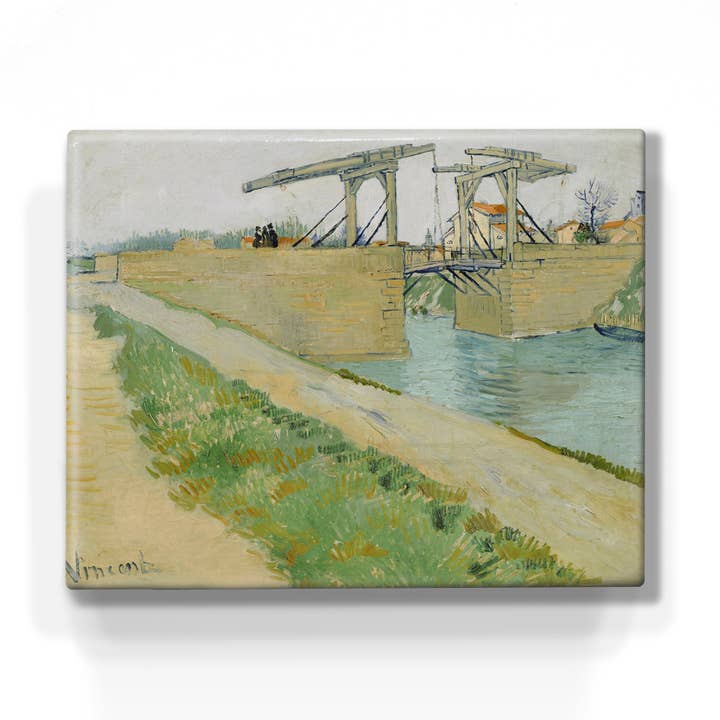 Laqueprint - Wholesale Art Print - Laqueprint - Langlois Bridge - Vincent van Gogh - 24x 19.5 cm - LP2100
