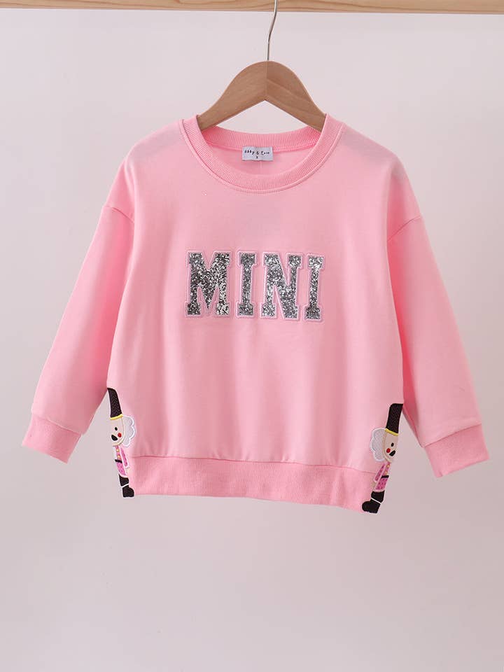 Mom & Co. - Wholesale Mommy & Me Sets - Pink MAMA glitter mom&me top6