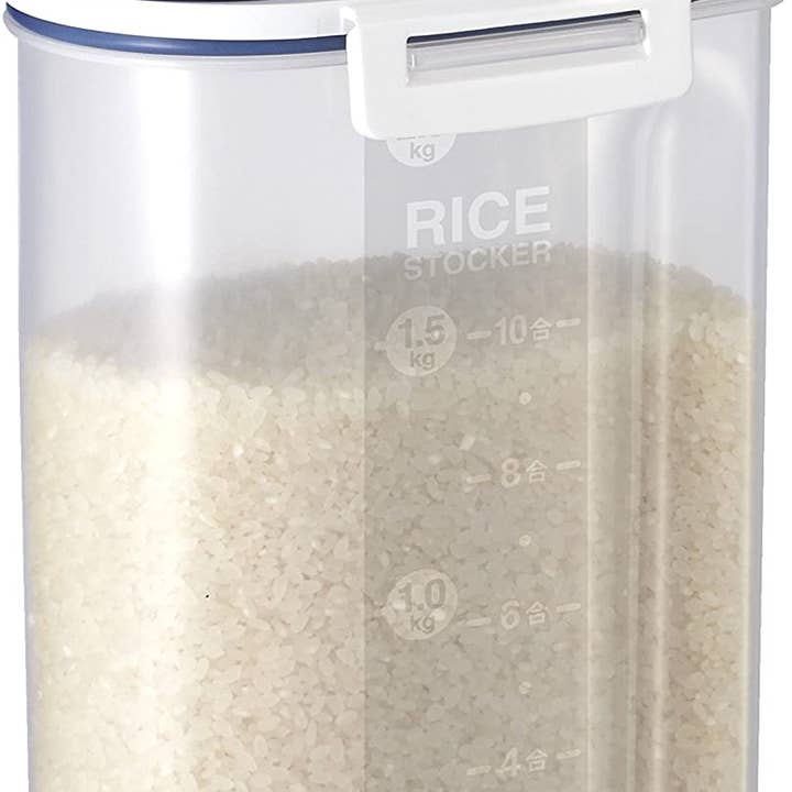 KEY Company – wholesale Food storage container – Rice Container Bin with Pour Spout 2kg