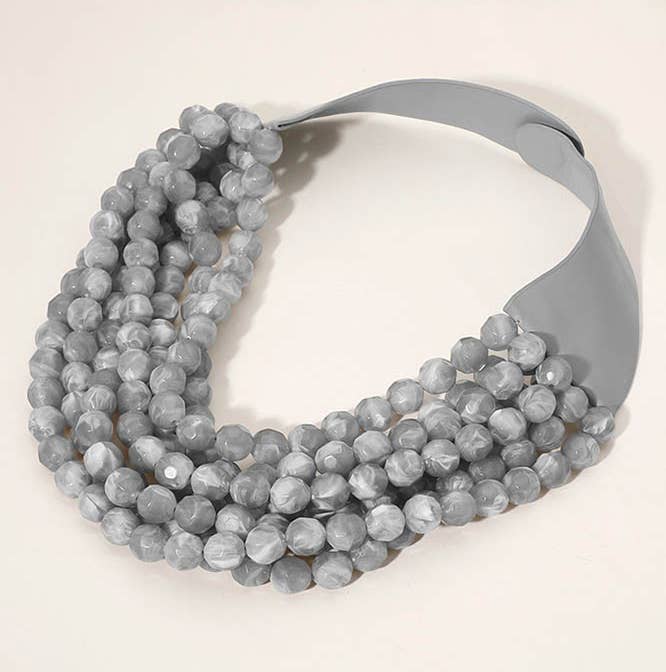 anbfashion - Vente Colliers à pendentif - [MEILLEUR] COLLIER À PERLES ÉPAISSES EN COUCHES - Réapprovisionnement26