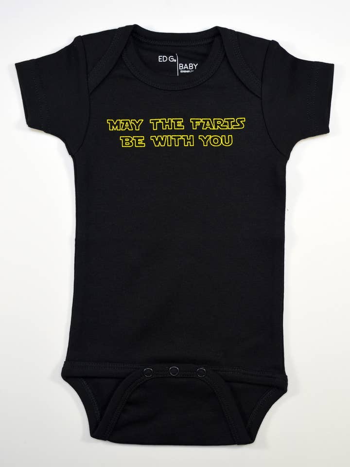Space Farts Bodysuit for wholesale by Ed G Baby