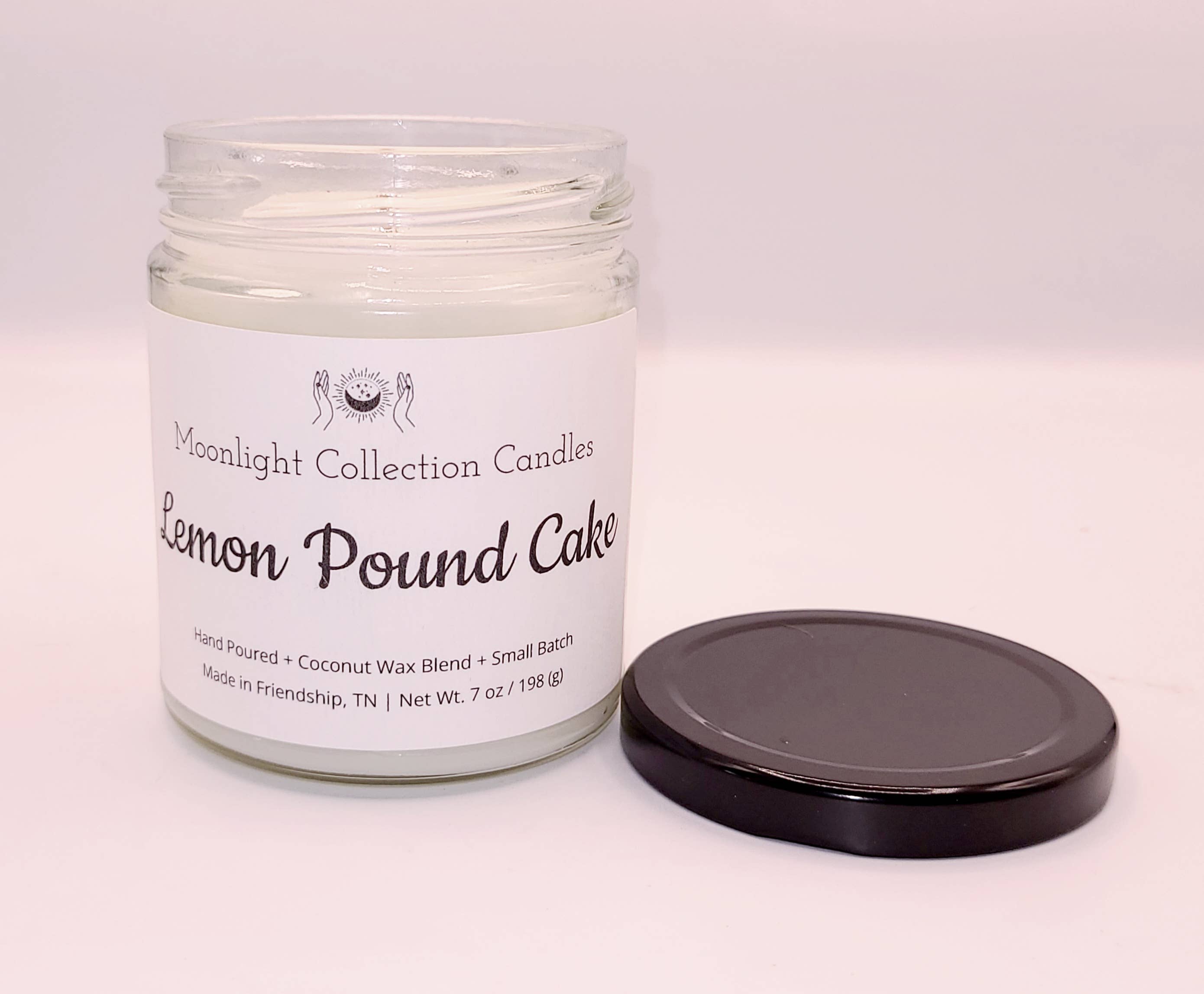 E's Designs – Großhandel Kerze im Glas / gefüllte Kerze – Zitronen-Pfund-Kuchen0