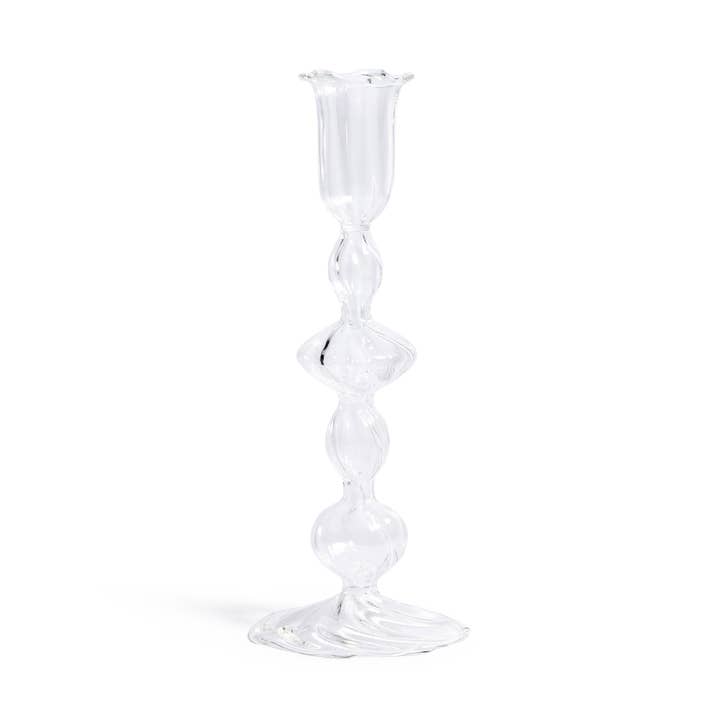 Portacandele a cono in vetro soffiato Marais per la vendita all'ingrosso da parte di Zodax