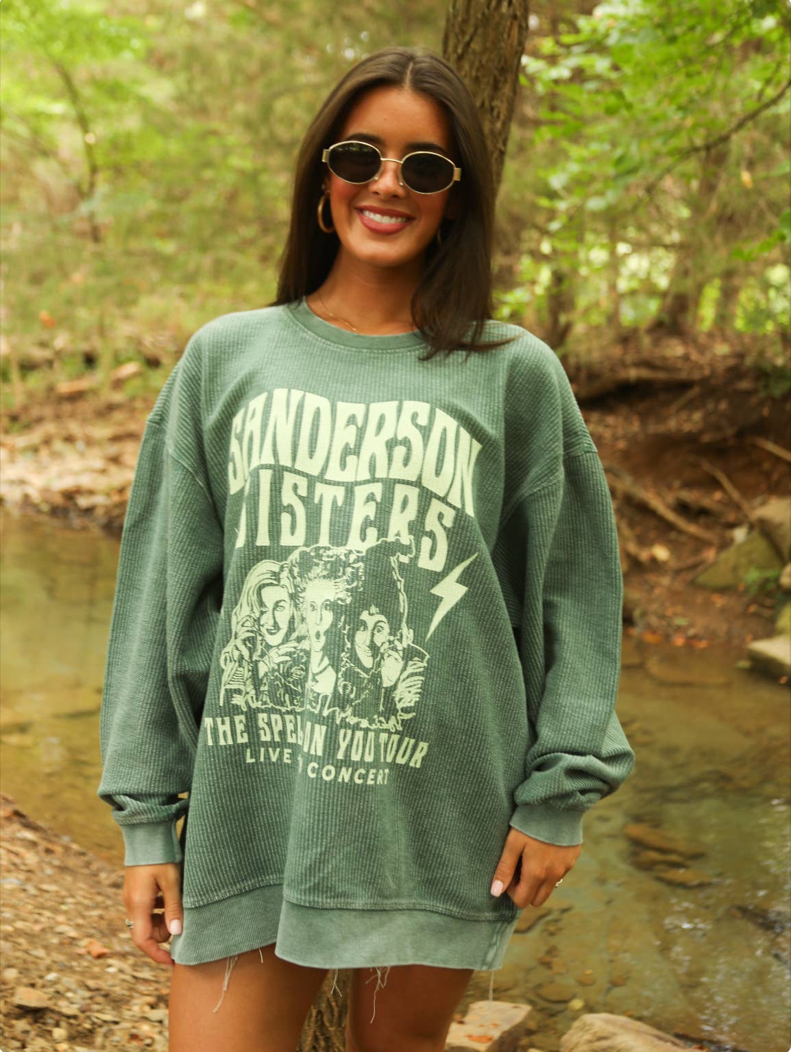 FRIDAY + SATURDAY - Wholesale Graphic Sweatshirt - Women's - F+S: SANDERSON SISTERS CORD