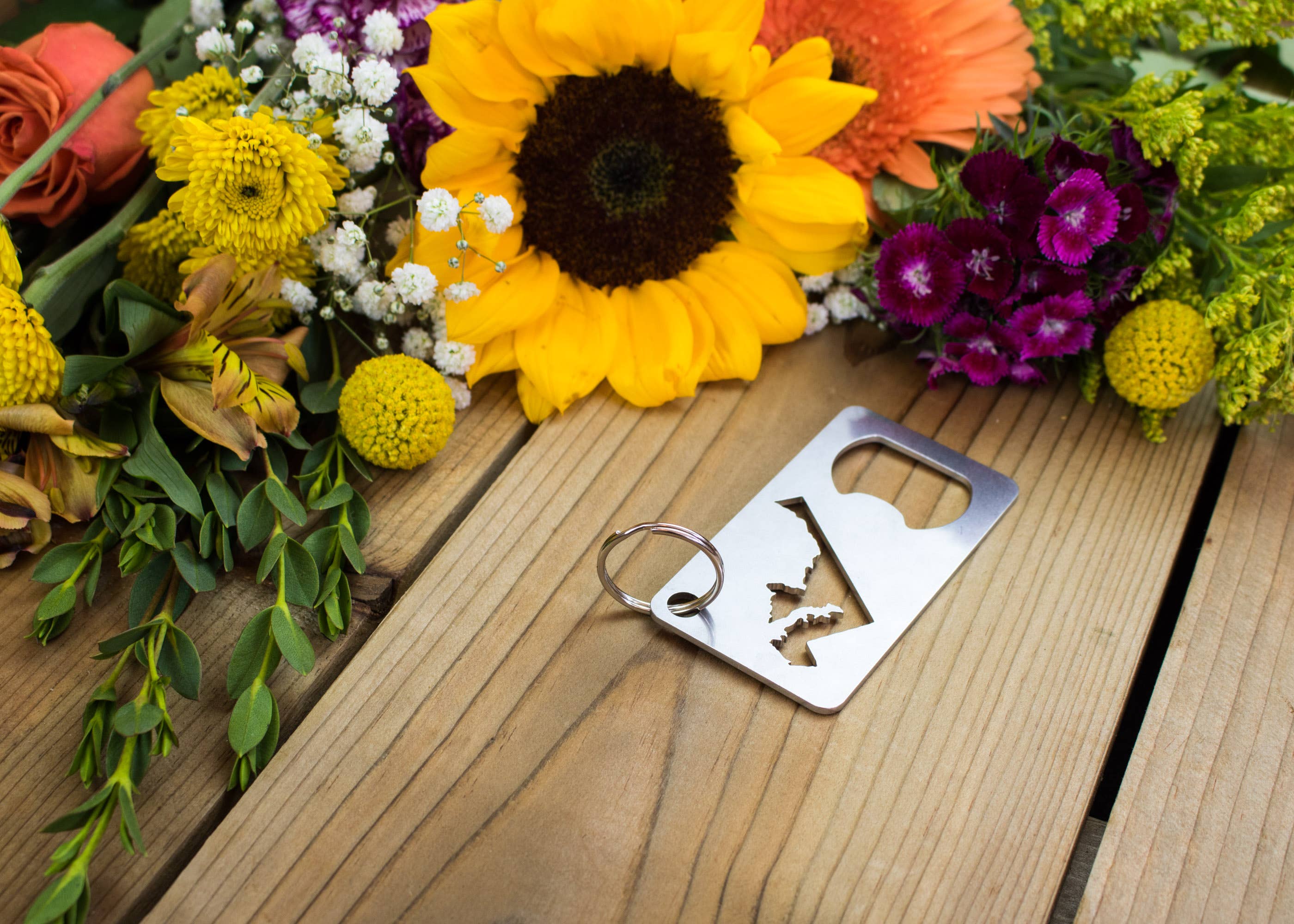 Iron Maid Art - Wholesale Bottle/Wine Opener - Maryland State Stainless Steel Beer Bottle Opener Gift Bar6