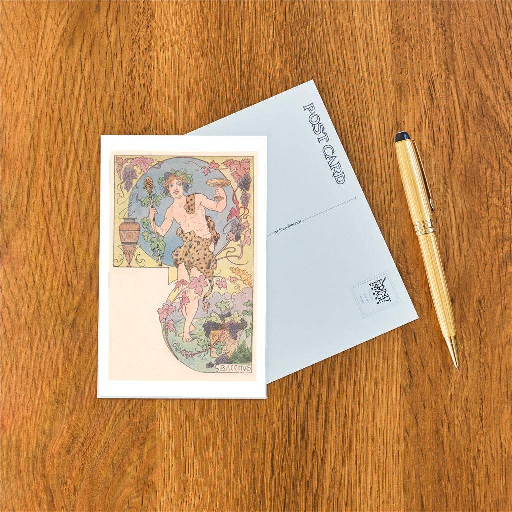 Found Image Press - Wholesale Postcard - Postcard BV-348 Bacchus1