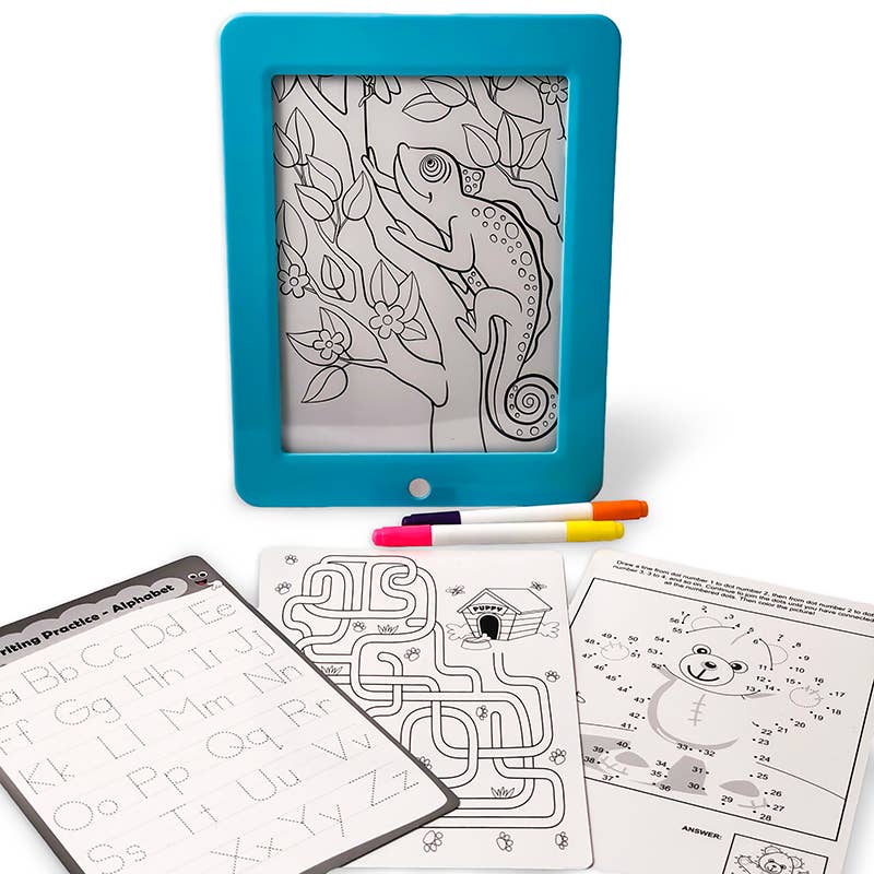 Flipo Group, Ltd. - Vente Planche à dessin – enfant et bébé - Tableau à dessin lumineux Disco Scribble avec activation sonore12