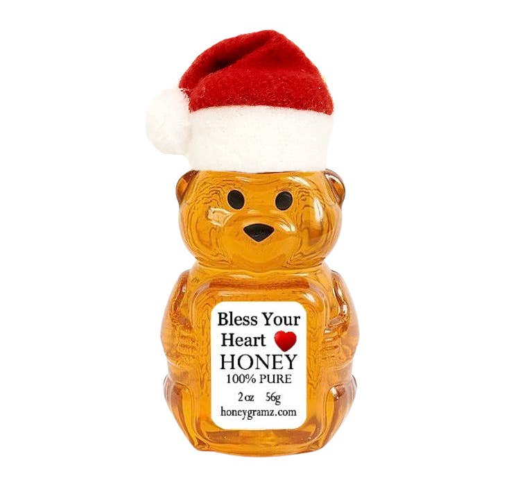 HoneyGramz - Wholesale Honey - Custom 2oz Honey Bears -"place Rocks!"2