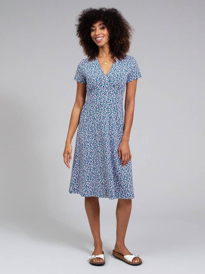 Cheselbourne Jersey Dress Little Blossom for wholesale by Kite Clothing