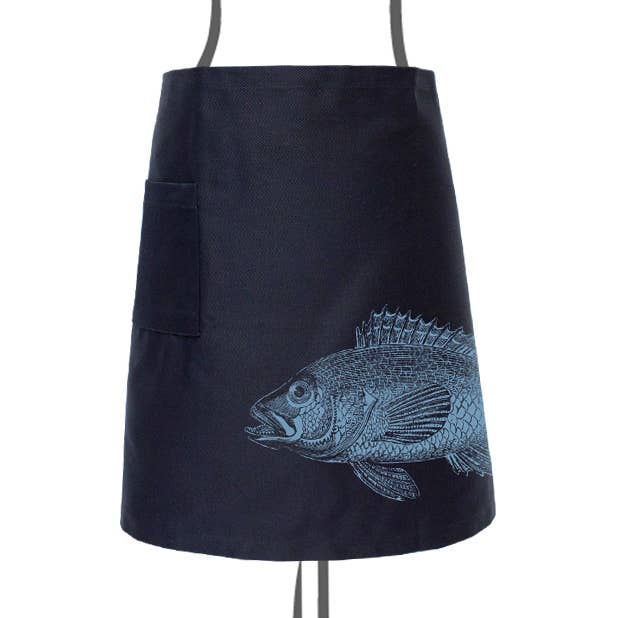 apron apron black perch for wholesale by Frohstoff Meike Marie Buchholz