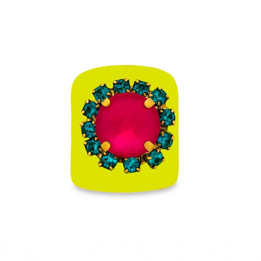 TOVA – wholesale Cocktail/statement ring – Jacci Ring in Enamel40