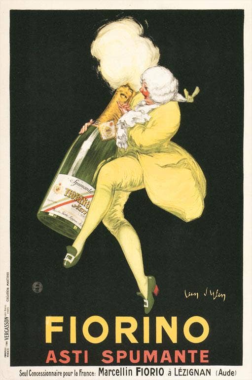 Found Image Press - Wholesale Postcard - Postcard BV-154 Advertisement for Fiorino Asti Spumante0