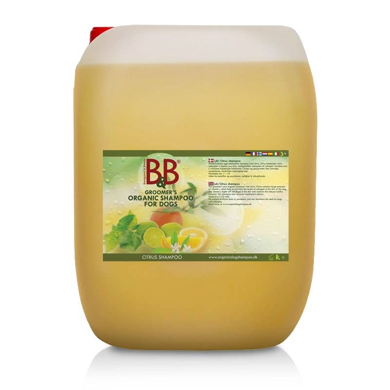 B&B Økologisk Hundeshampoo - Wholesale Pet Shampoo - Dog - Organic Citrus Shampoo3