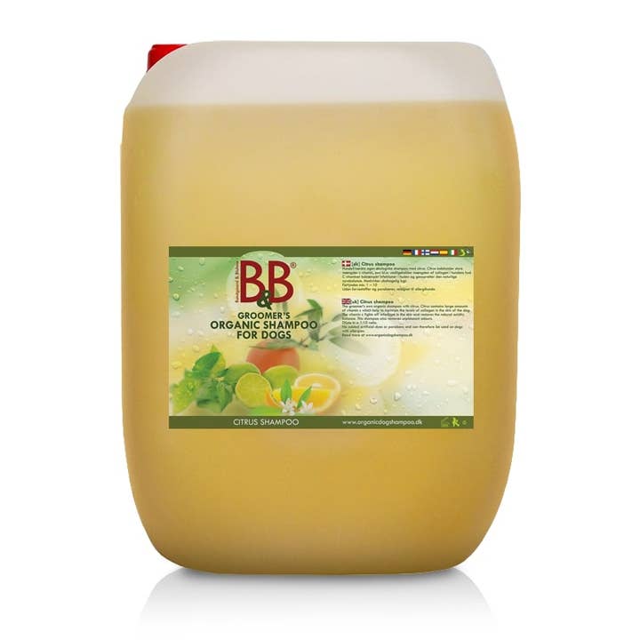 B&B Økologisk Hundeshampoo - Wholesale Pet Shampoo - Dog - Organic Citrus Shampoo3