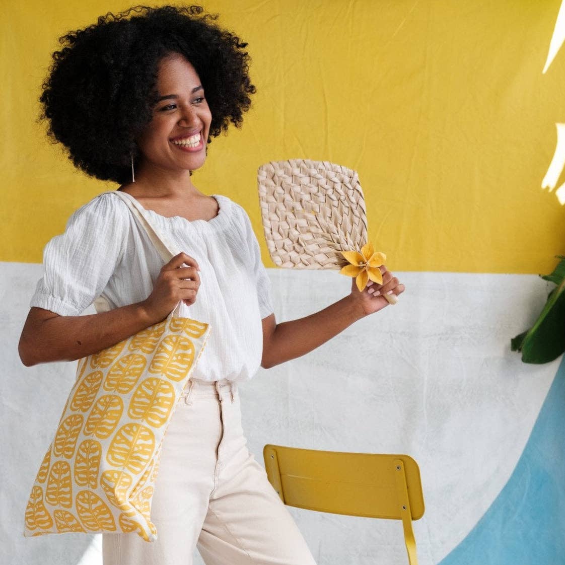 Rise Beyond the Reef - Wholesale Draagtas - Dames - Klassieke canvas draagtas met Laubu-print17