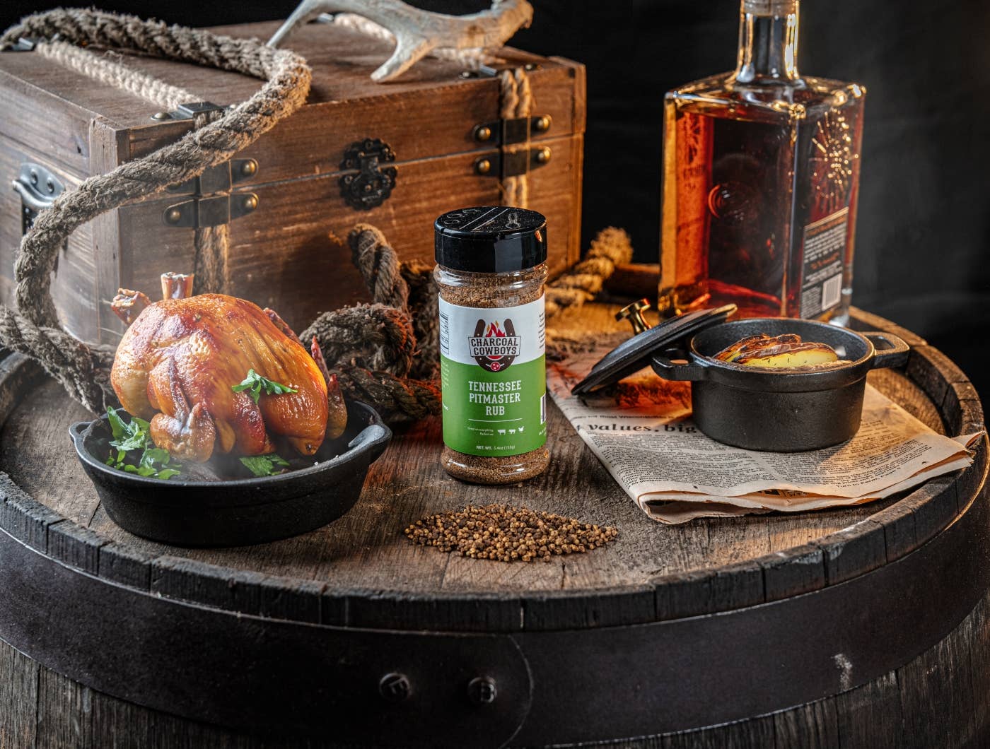 Charcoal Cowboys - Wholesale Rub - Tennessee Pitmaster Rub